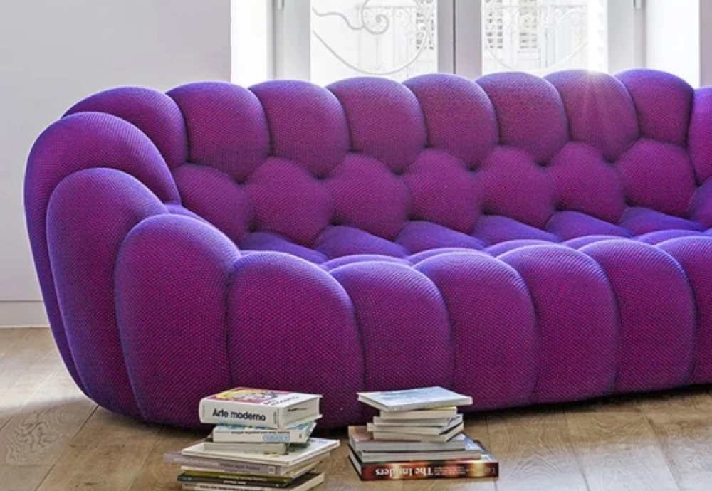 blue bubble sofa